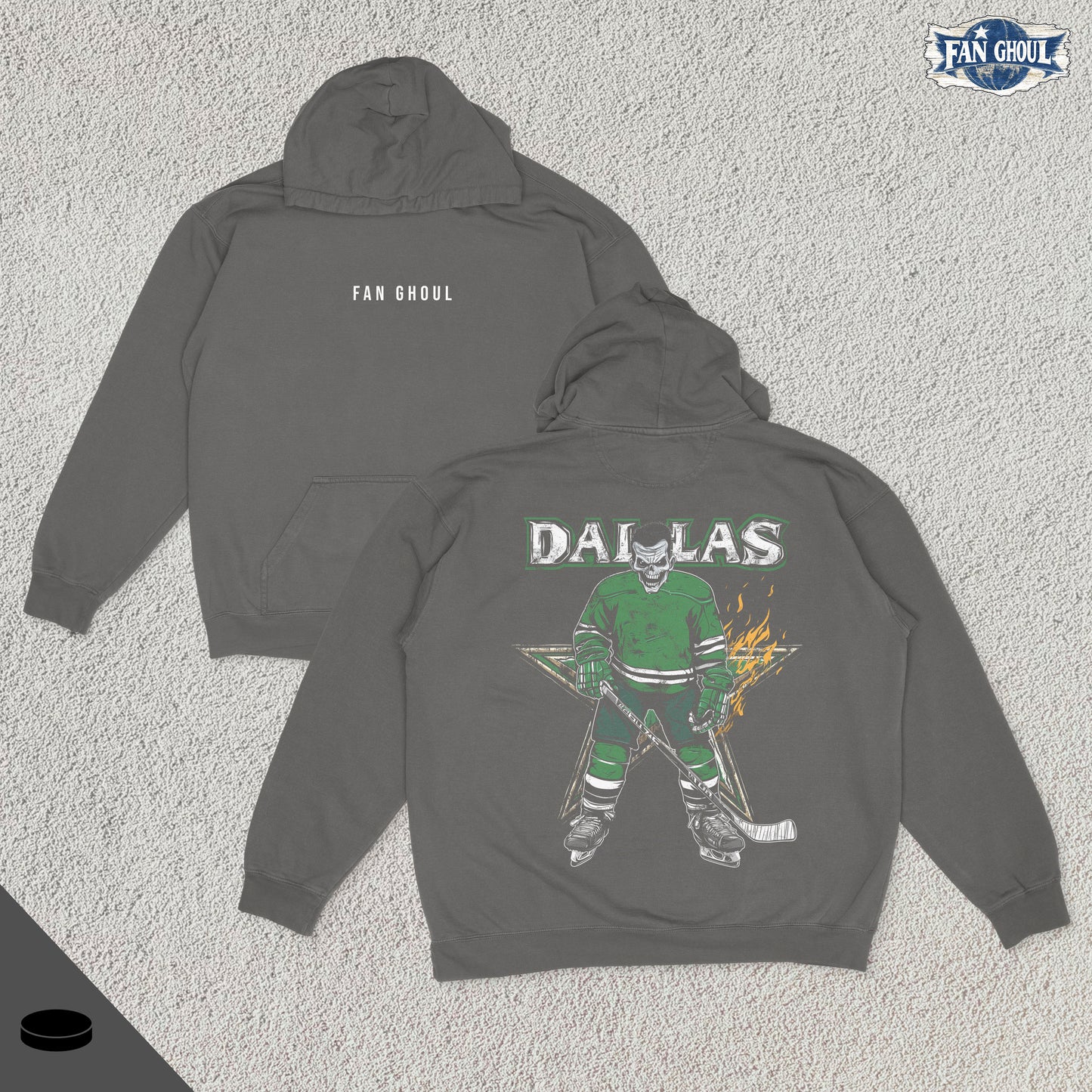 Dallas Hockey "Ghoul" Hoodie