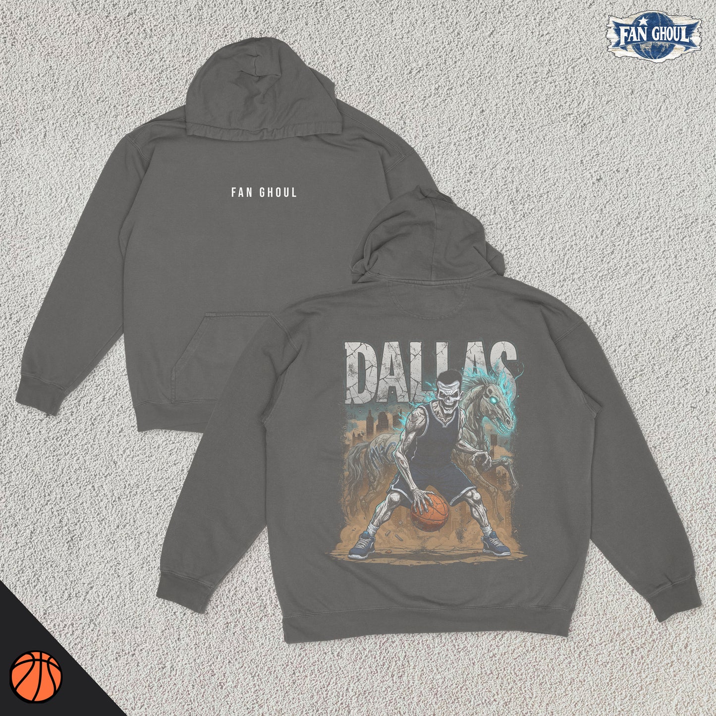 Dallas Basketball "Ghoul" Hoodie