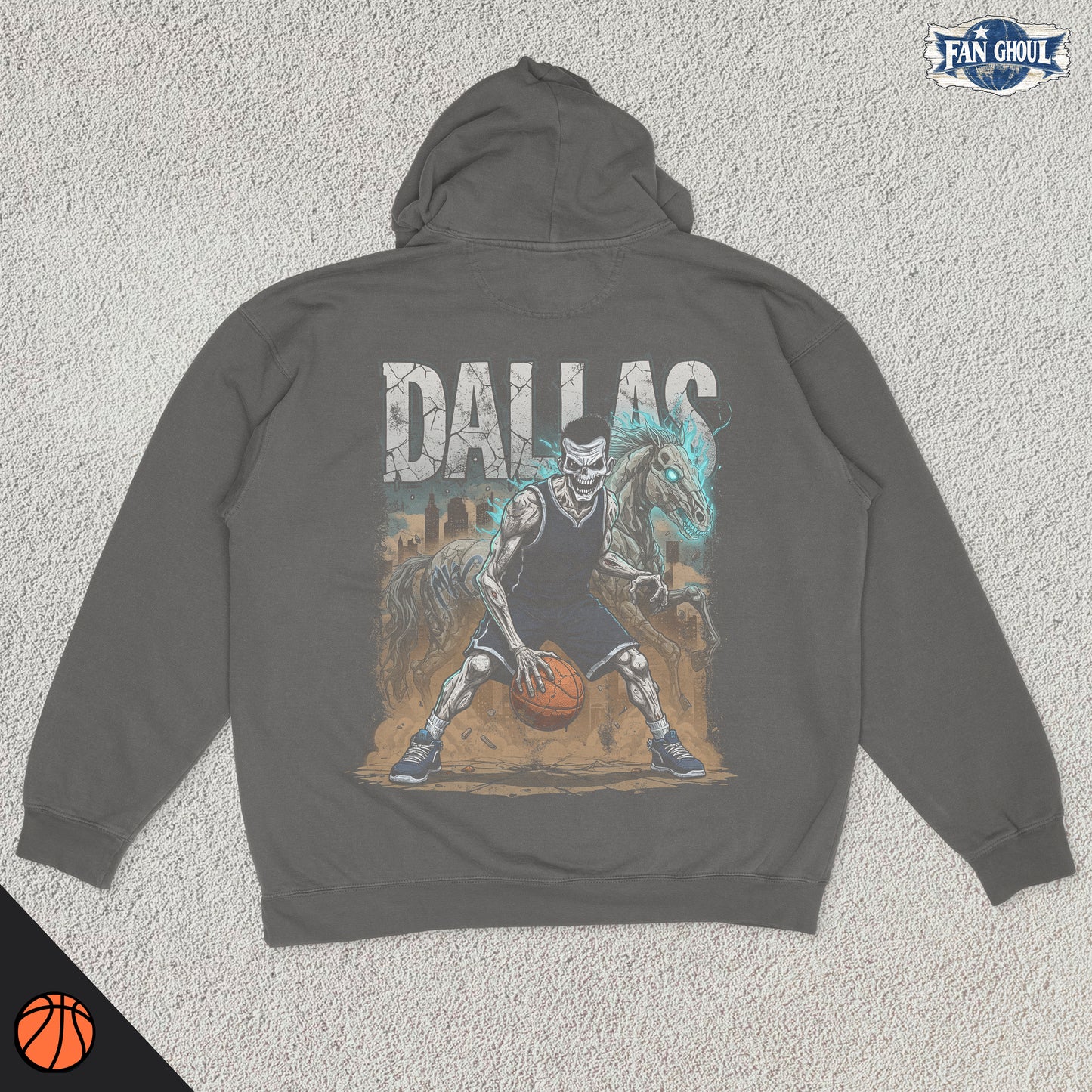 Dallas Basketball "Ghoul" Hoodie