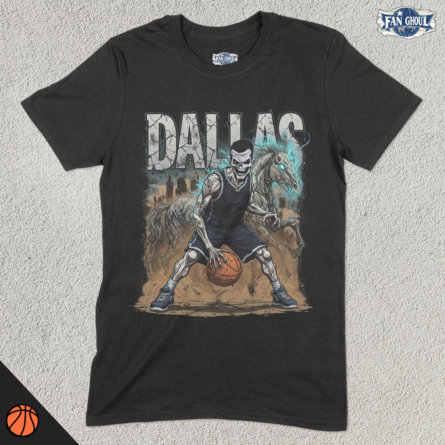 Dallas Basketball "Ghoul" Shirt
