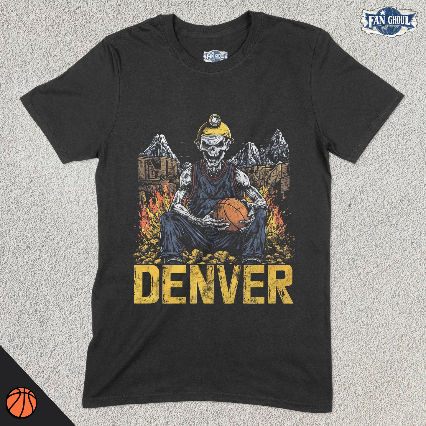 Denver Basketball "Ghoul" Shirt