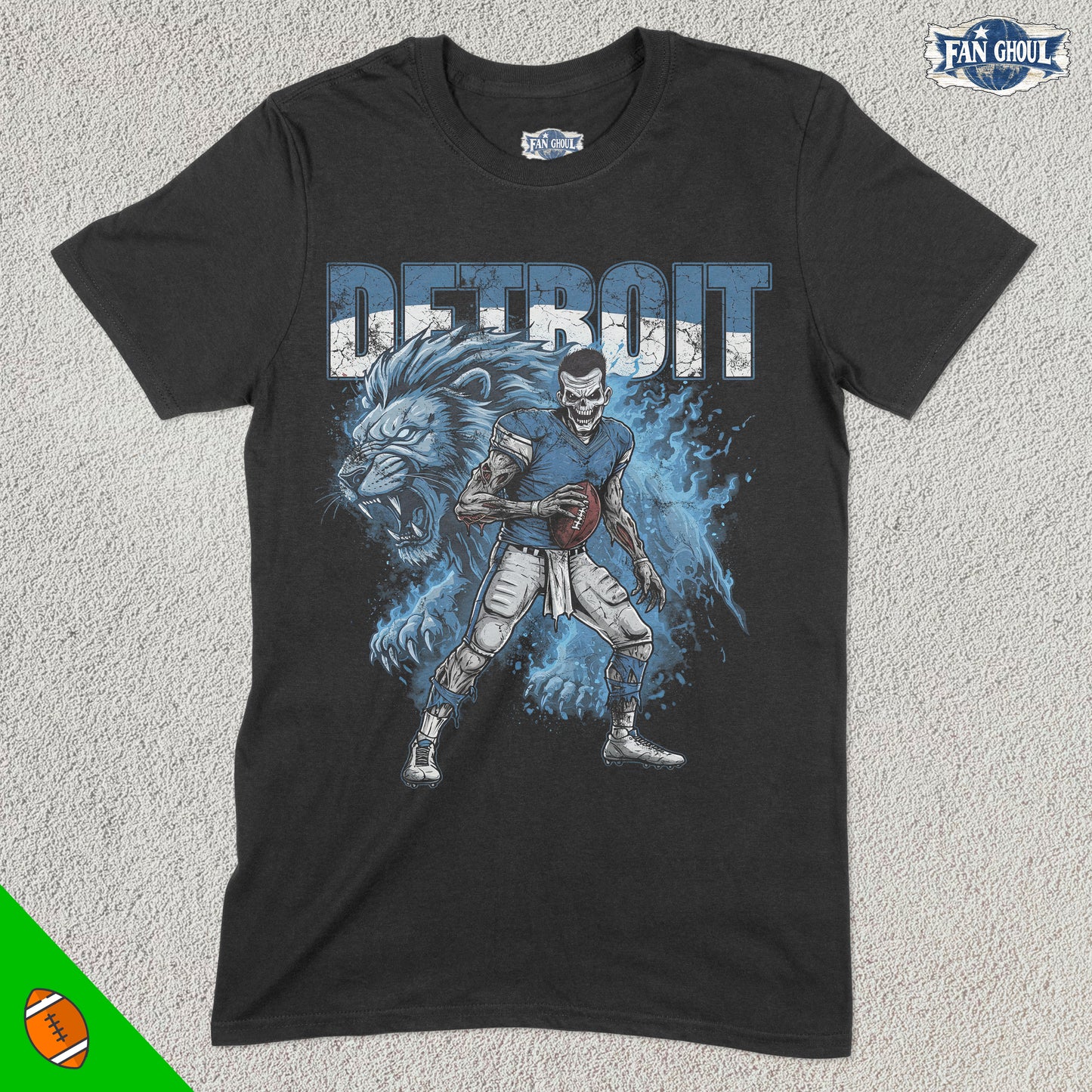 Detroit Football "Ghoul" Shirt