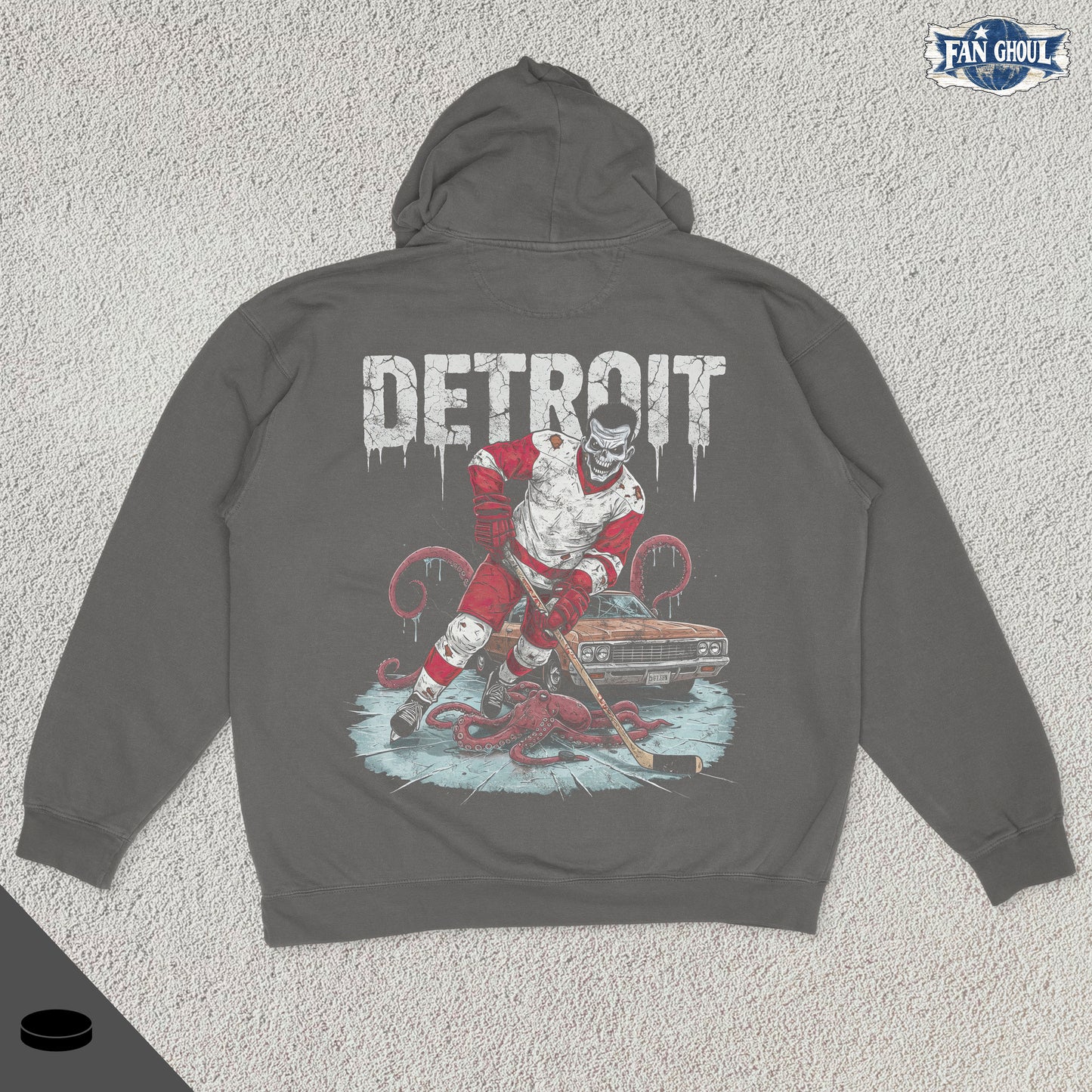 Detroit Hockey "Ghoul" Crewneck