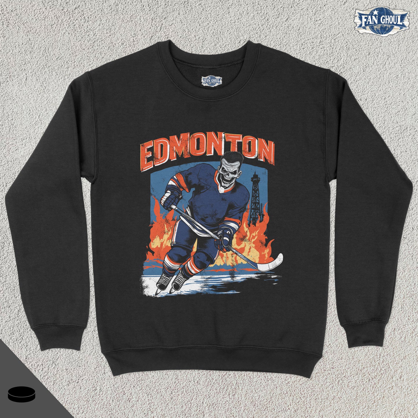 Edmonton Hockey "Ghoul" Crewneck