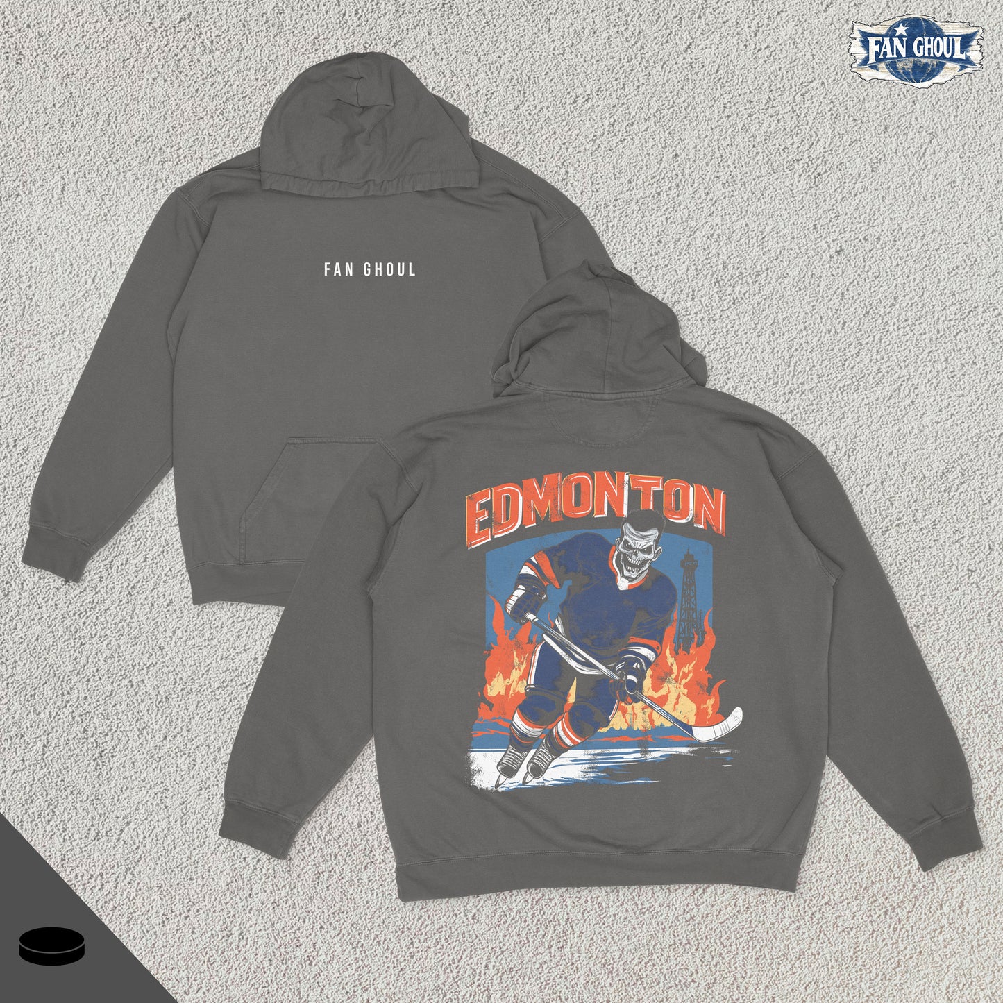 Edmonton Hockey "Ghoul" Hoodie