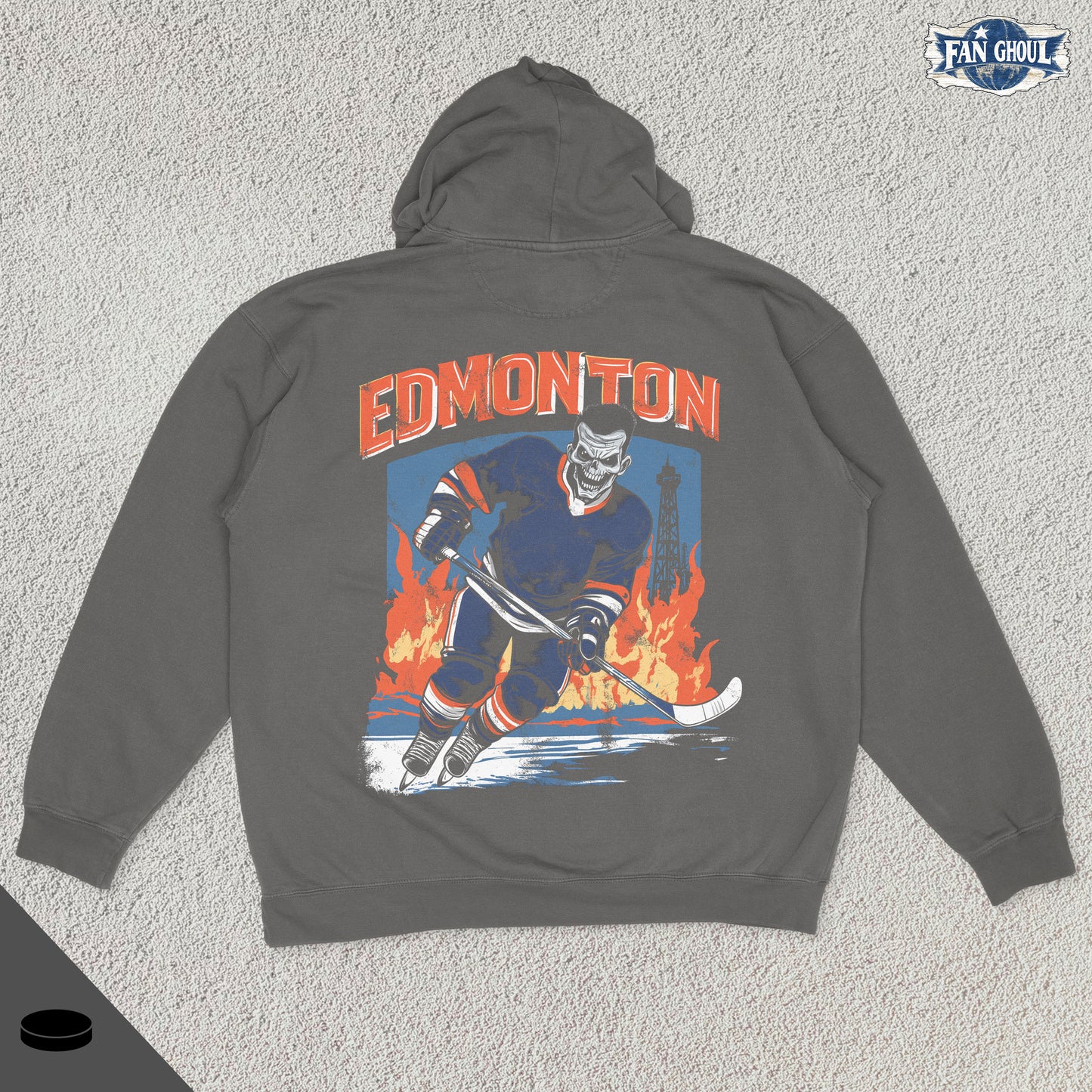 Edmonton Hockey "Ghoul" Hoodie