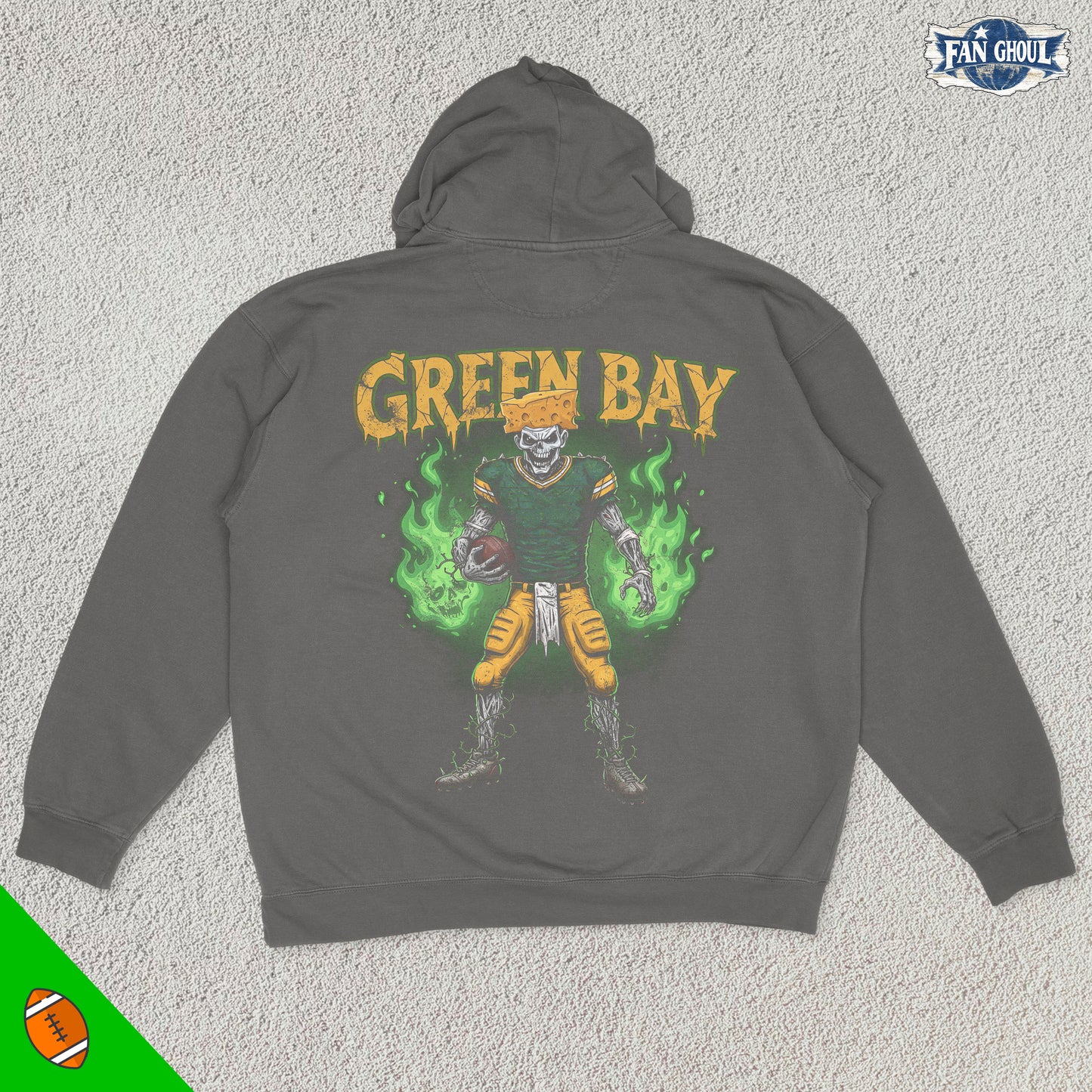 Green Bay Football "Ghoul" Hoodie