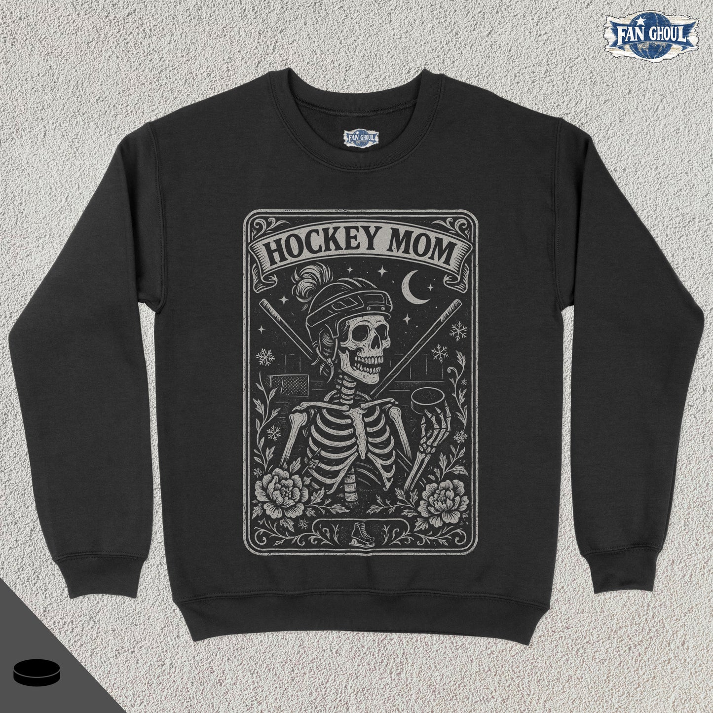 Hockey Mom Tarot Card Crewneck