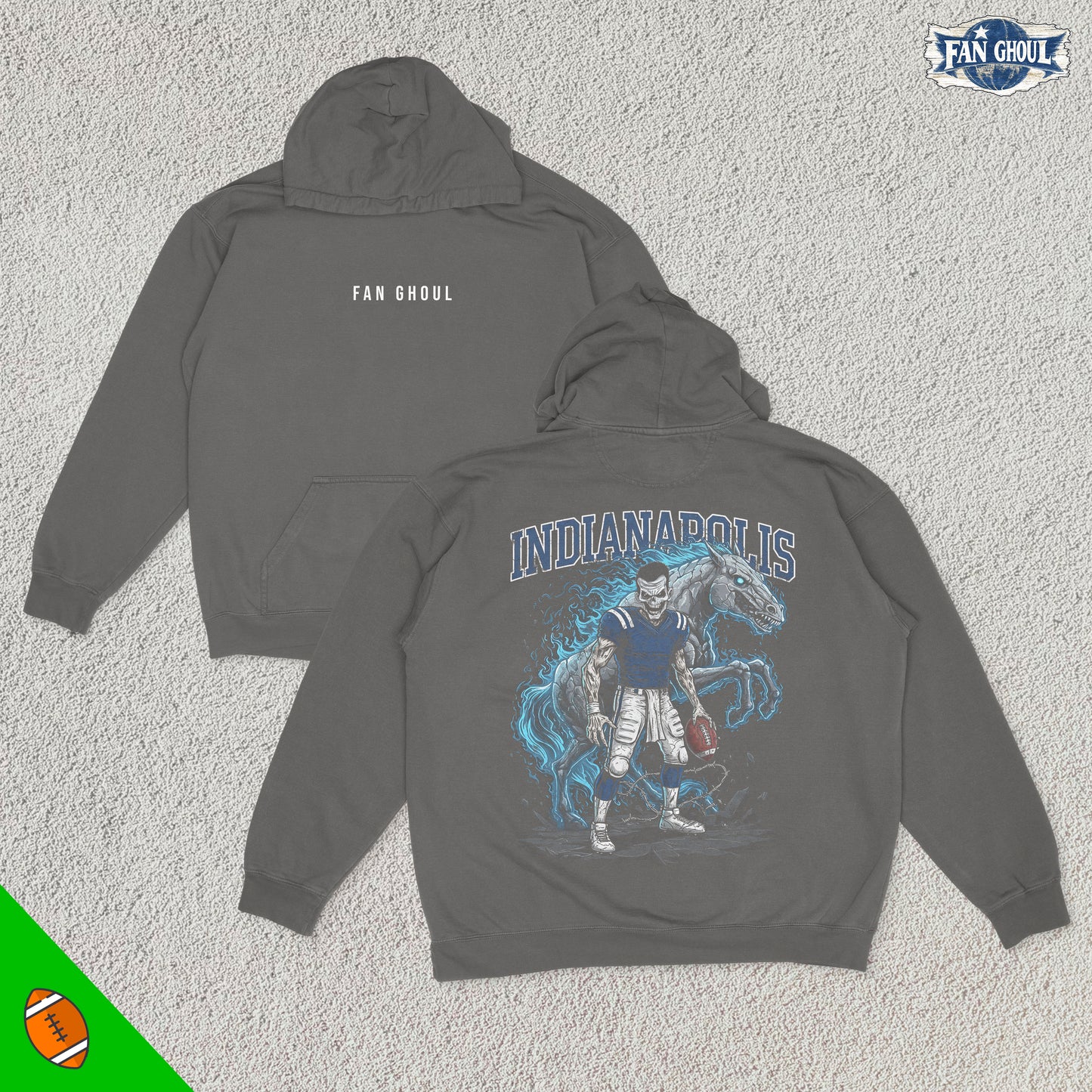 Indianapolis Football "Ghoul" Hoodie