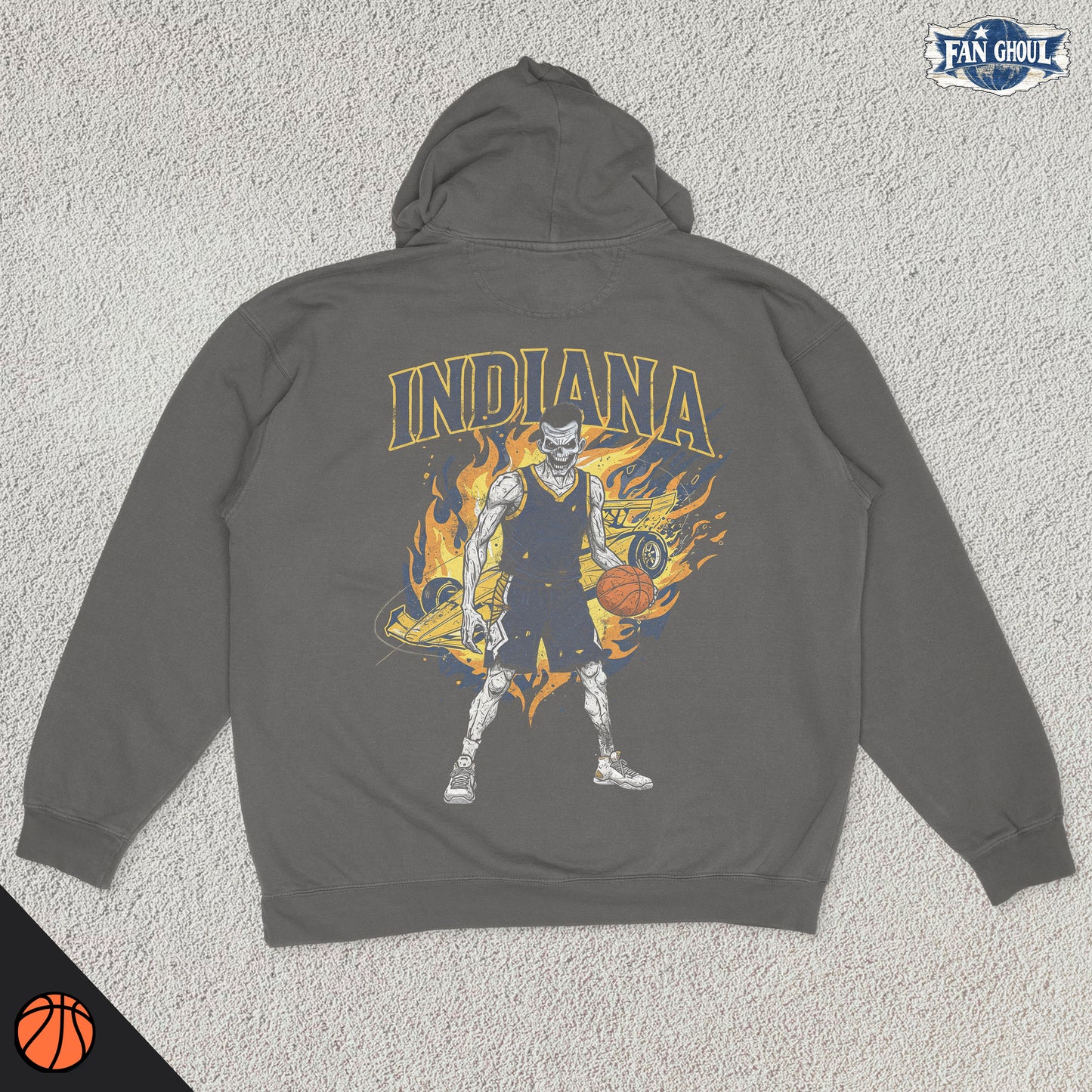 Indiana Basketball "Ghoul" Hoodie