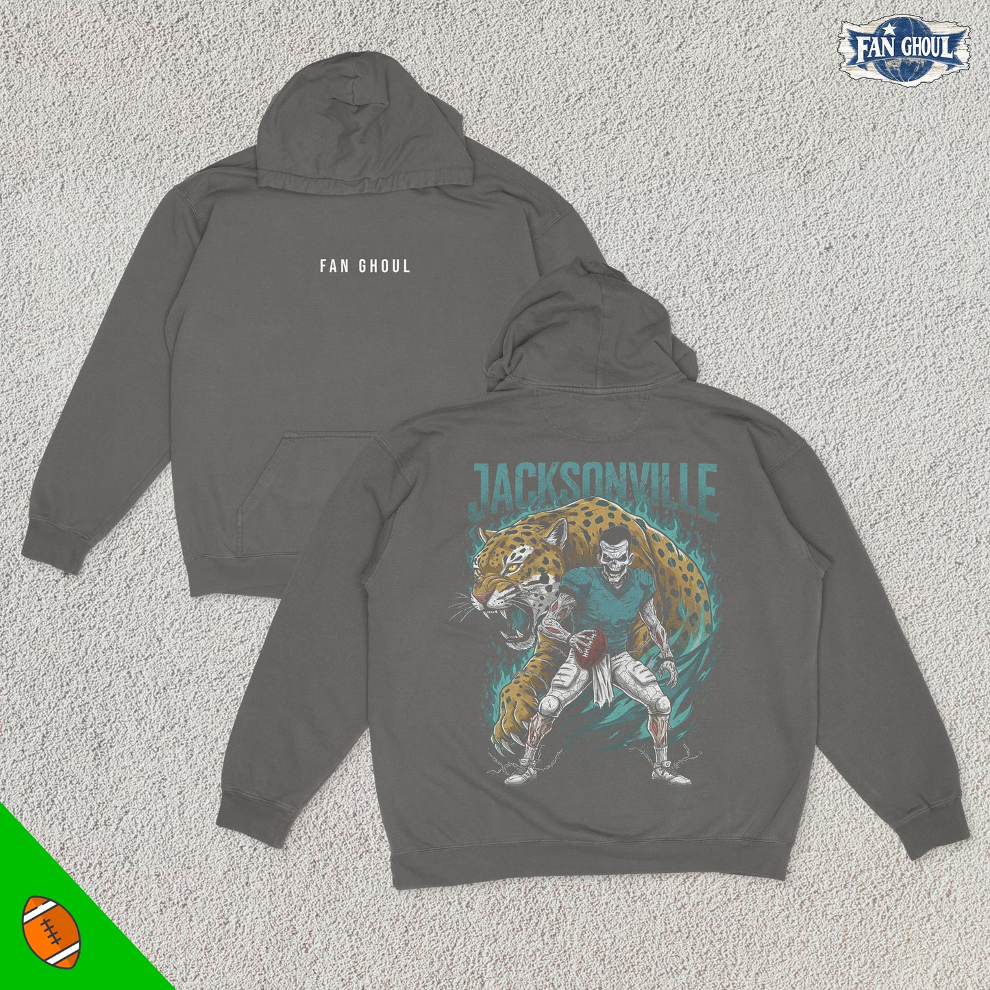 Jacksonville Football "Ghoul" Hoodie