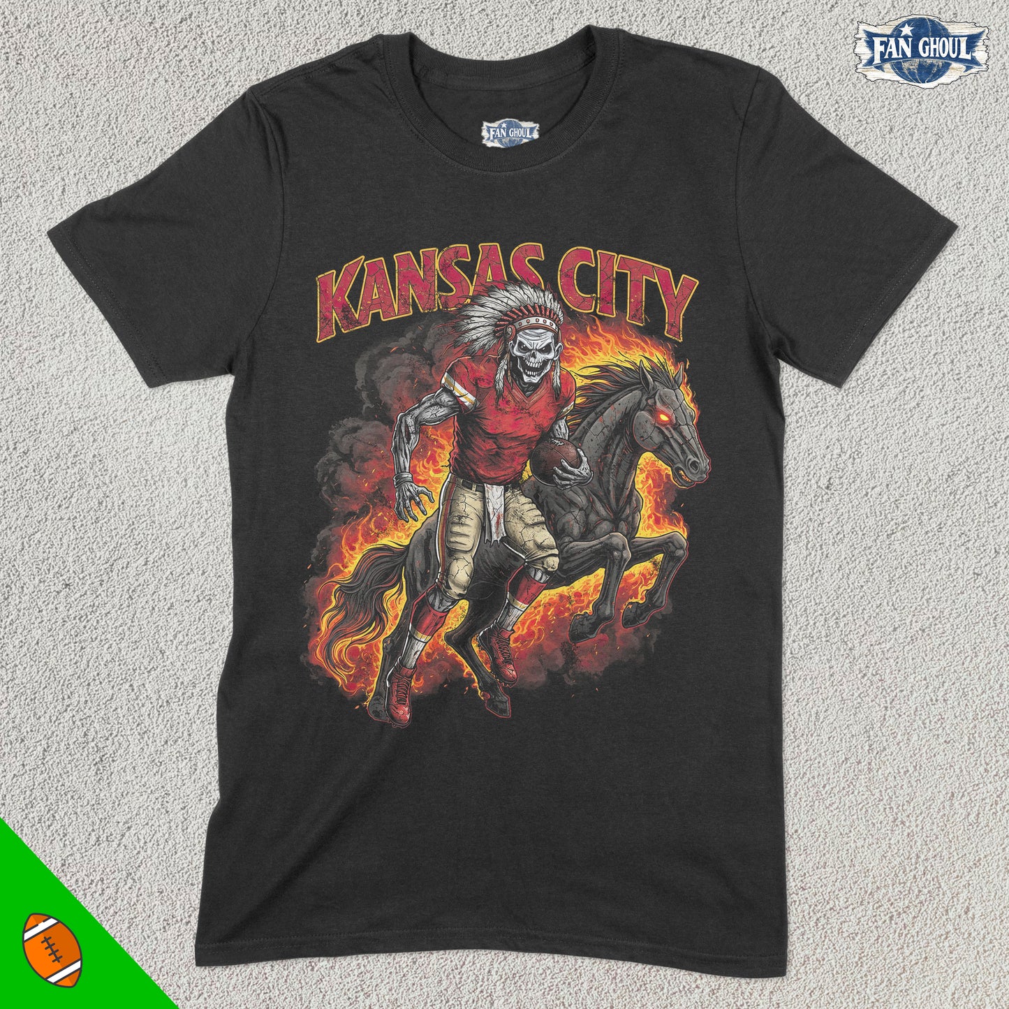 Kansas City Football "Ghoul" Shirt