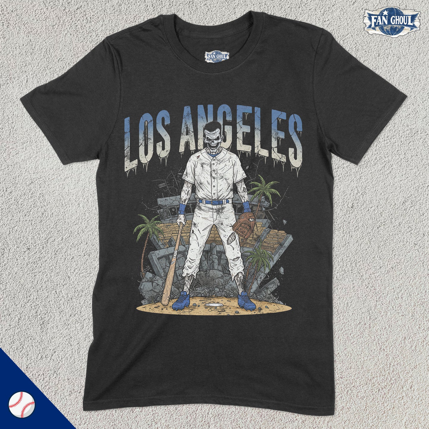 Los Angeles Baseball "Ghoul" Shirt