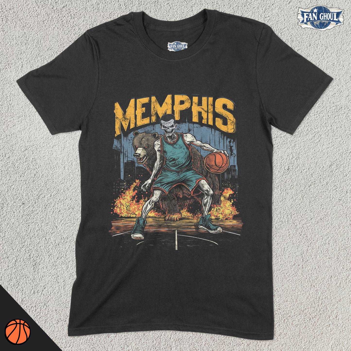 Memphis Basketball "Ghoul" Shirt