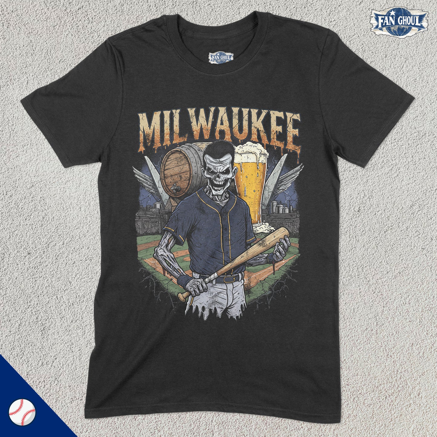 Milwaukee Baseball "Ghoul" Shirt