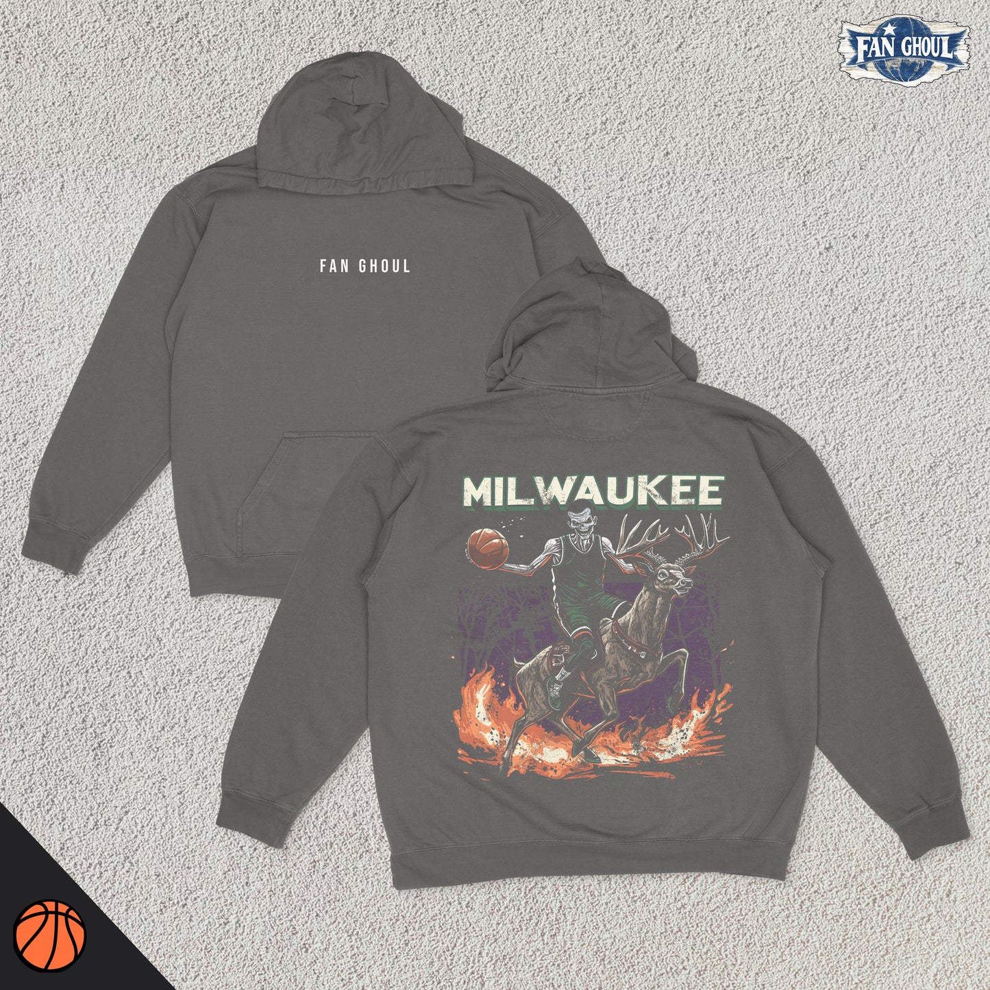 Milwaukee Basketball "Ghoul" Hoodie