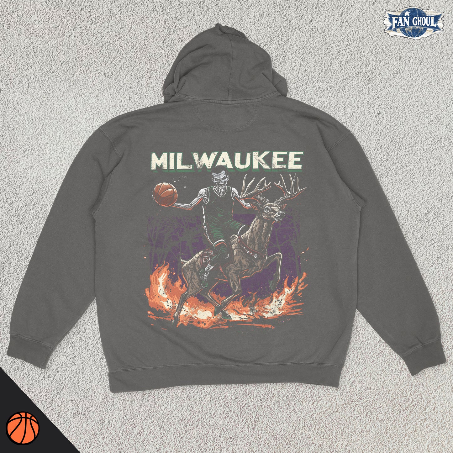 Milwaukee Basketball "Ghoul" Hoodie