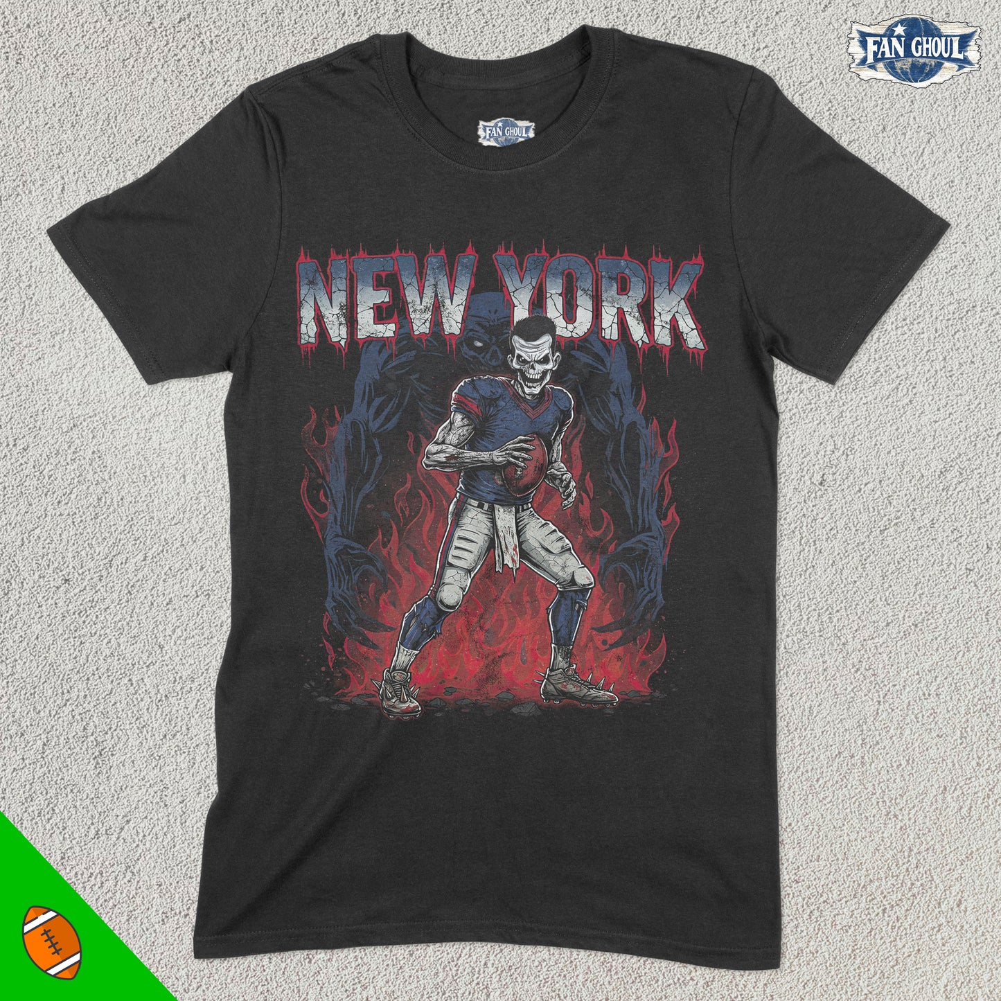 New York Football "Ghoul" Shirt