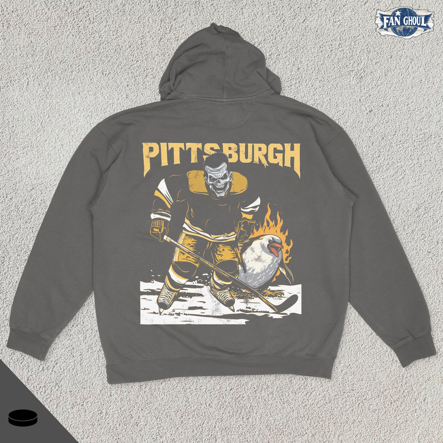 Pittsburgh Hockey "Ghoul" Hoodie