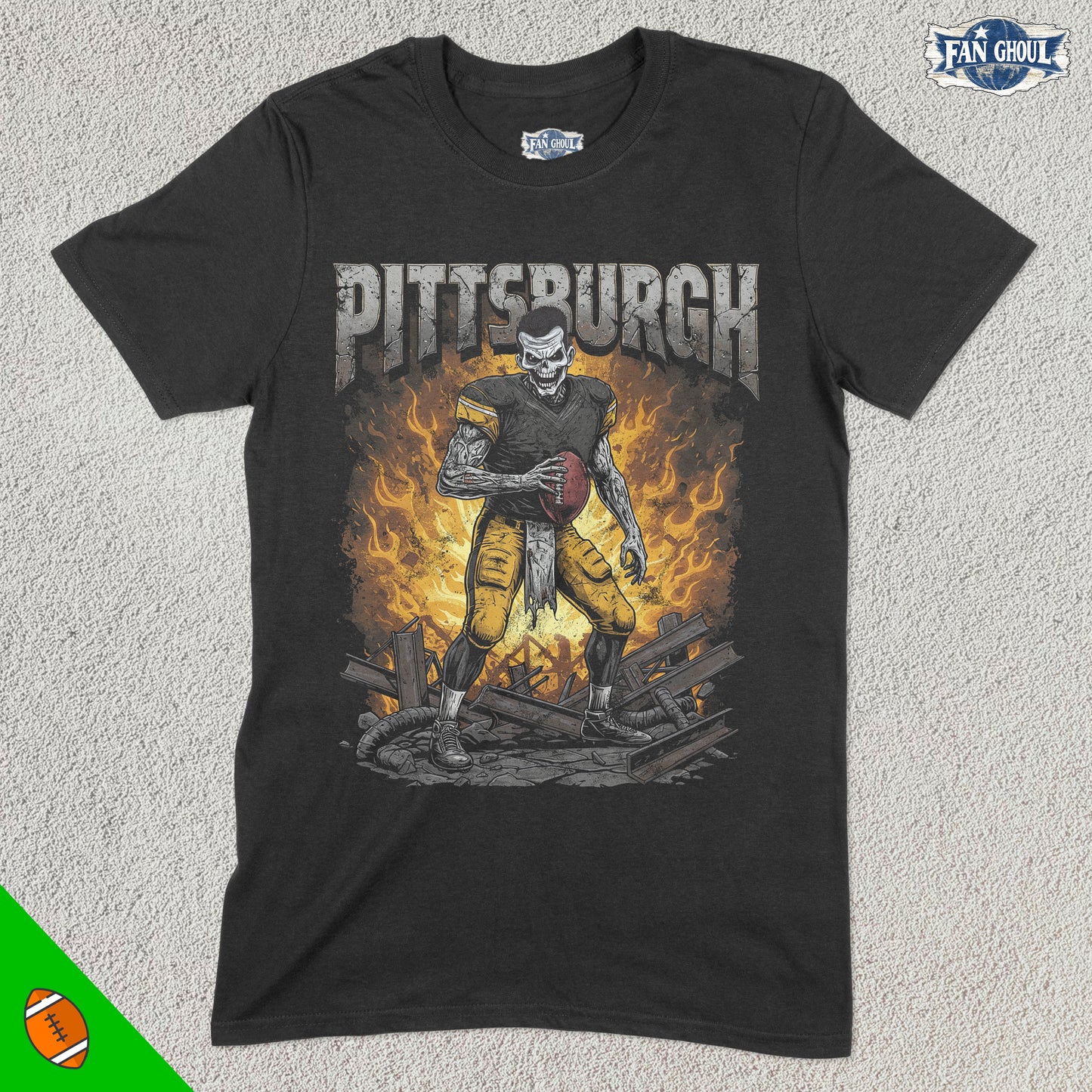 Pittsburgh Football "Ghoul" Shirt