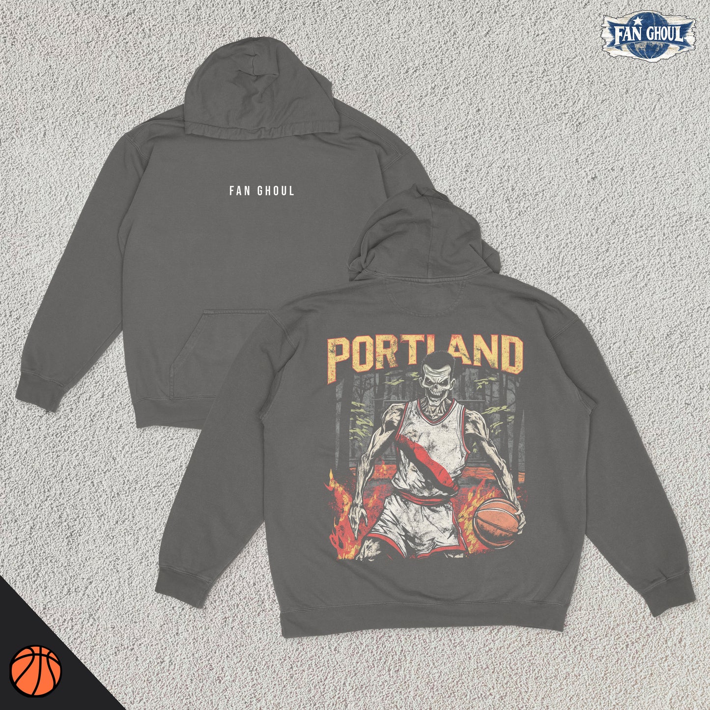 Portland Basketball "Ghoul" Hoodie