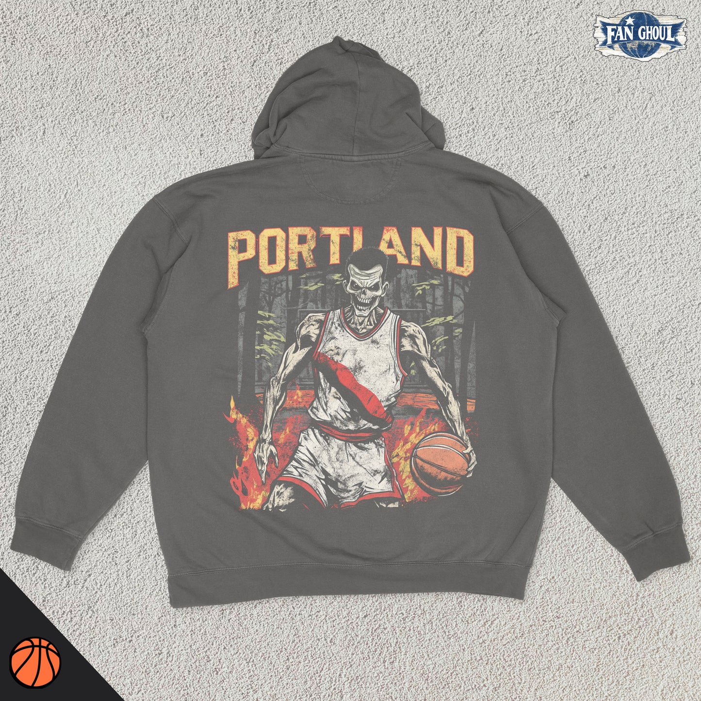Portland Basketball "Ghoul" Hoodie
