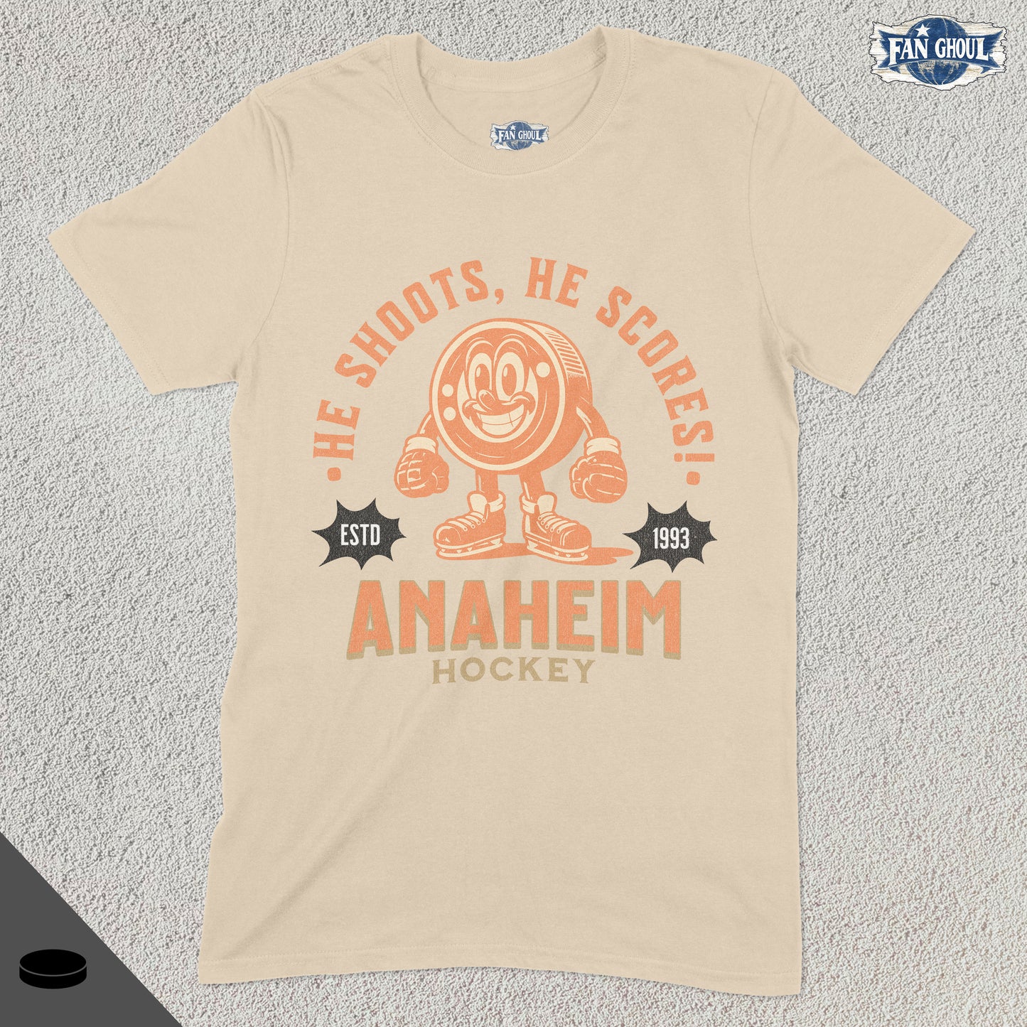 Anaheim Hockey Retro Shirt