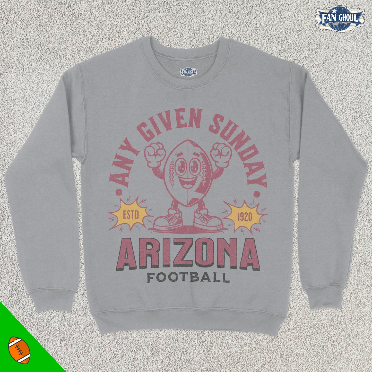 Arizona Football Retro Crewneck