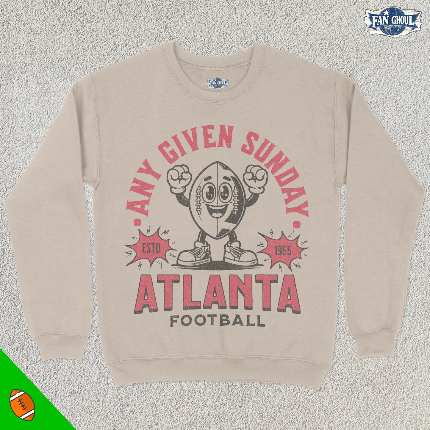 Atlanta Football Retro Crewneck