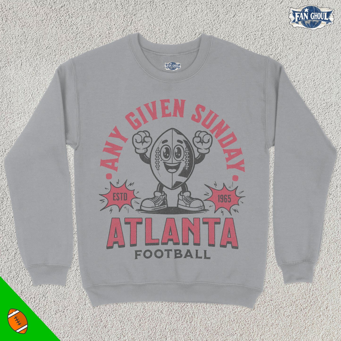 Atlanta Football Retro Crewneck