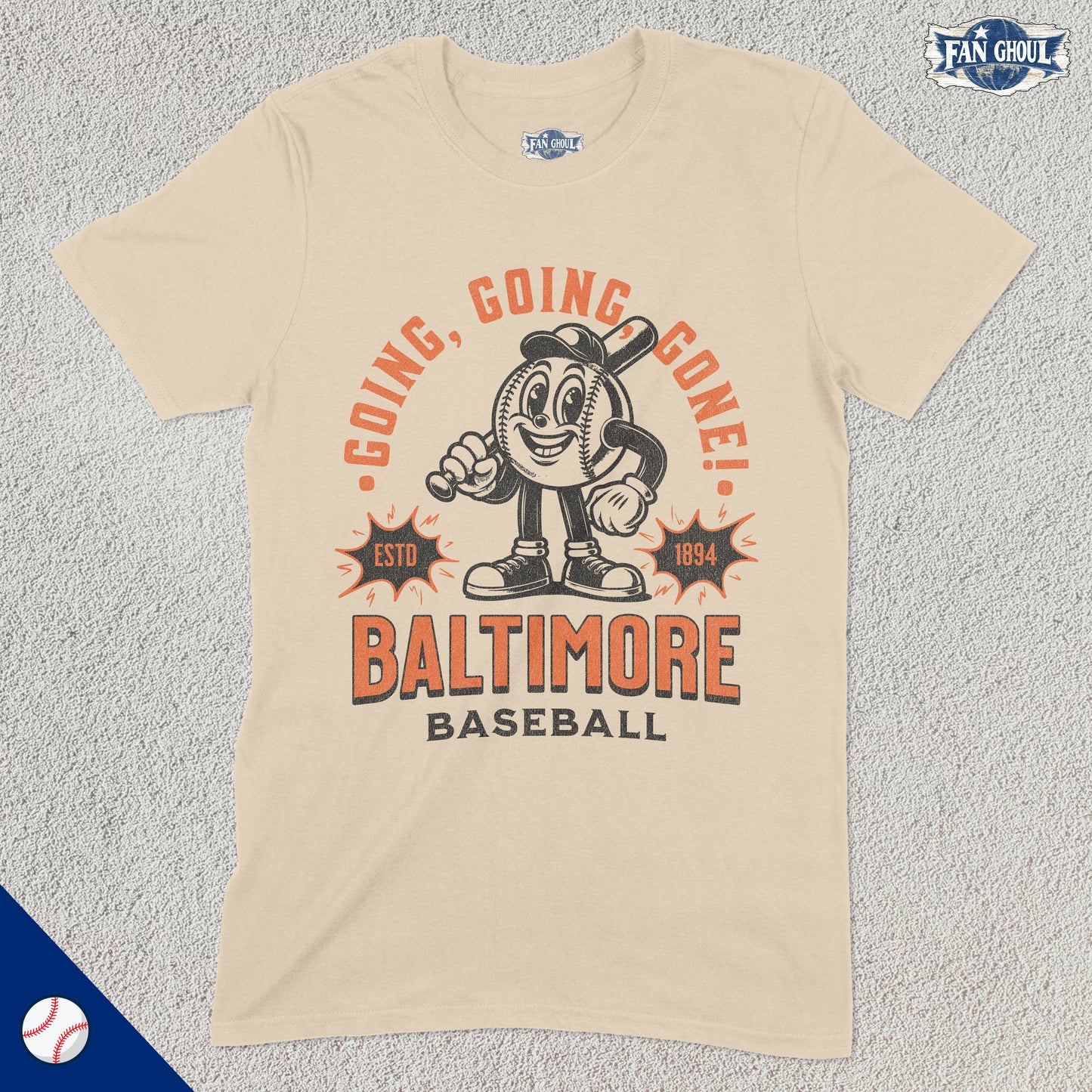 Baltimore Baseball Retro Shirt