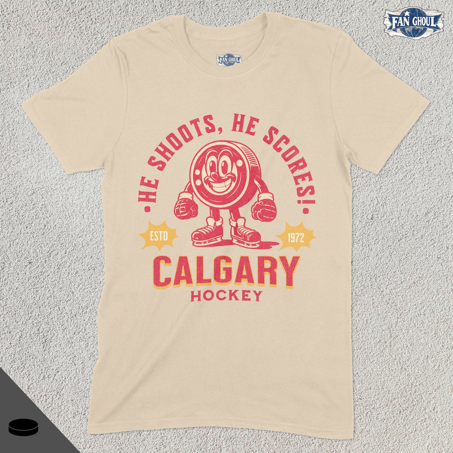 Calgary Hockey Retro Shirt