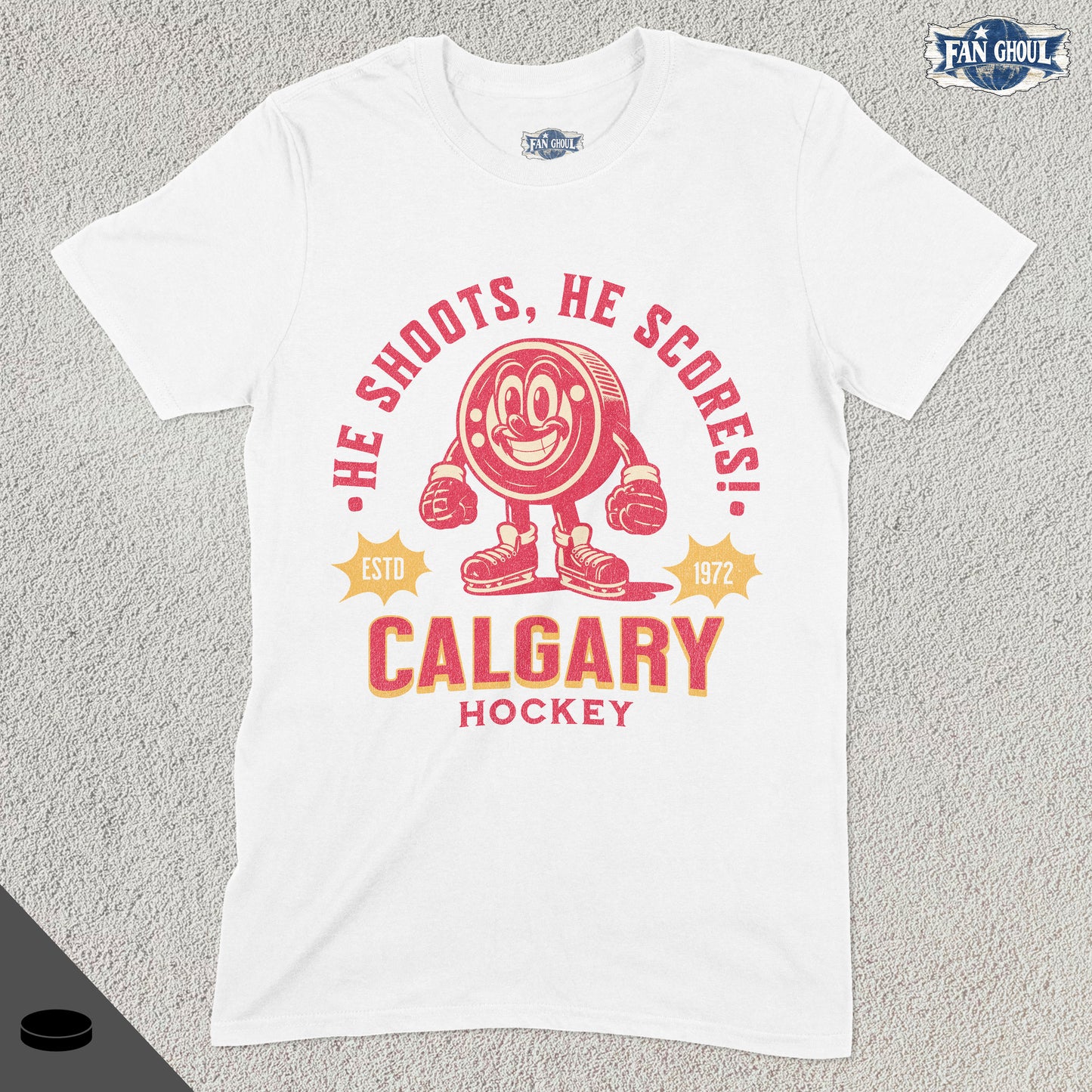 Calgary Hockey Retro Shirt