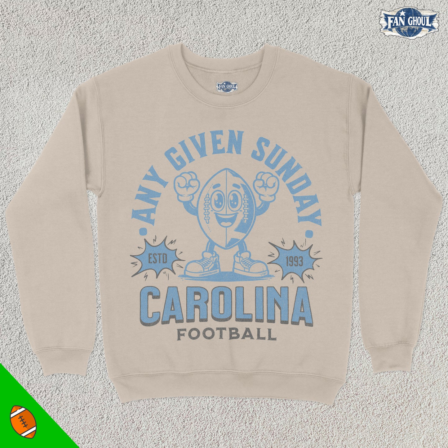 Carolina Football Retro Crewneck