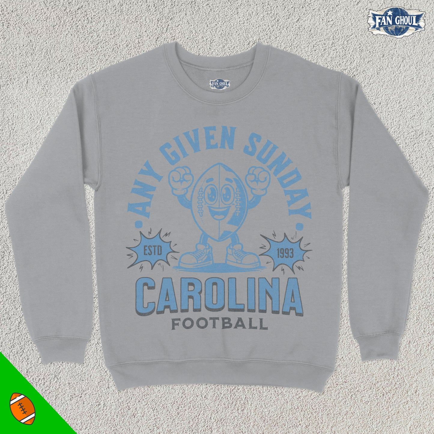 Carolina Football Retro Crewneck