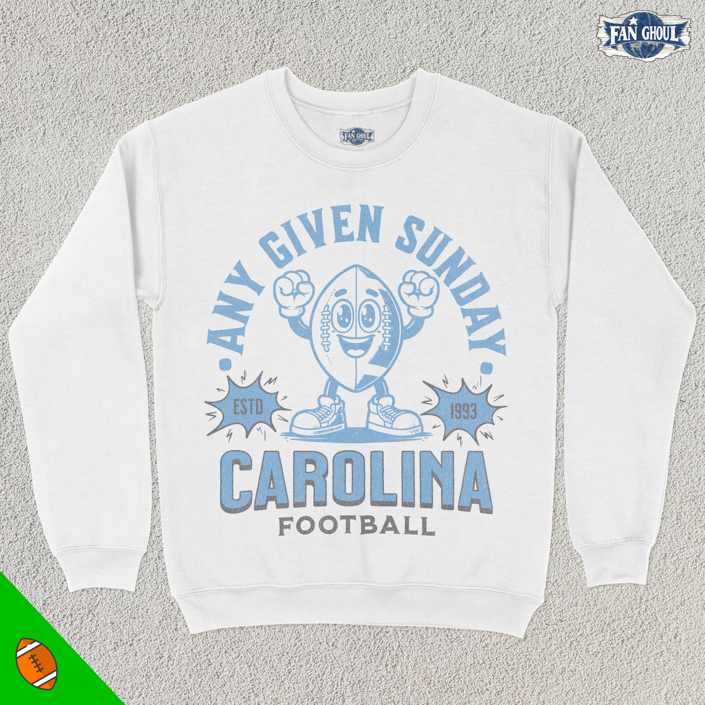 Carolina Football Retro Crewneck