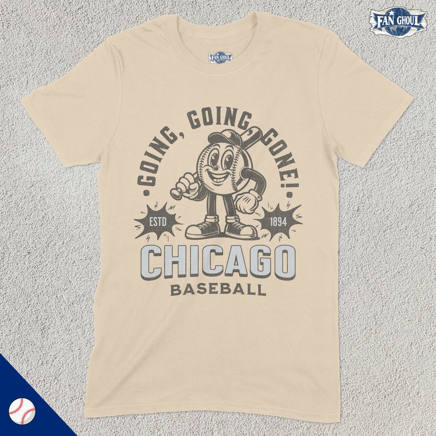 Chicago 2 Baseball Retro Shirt