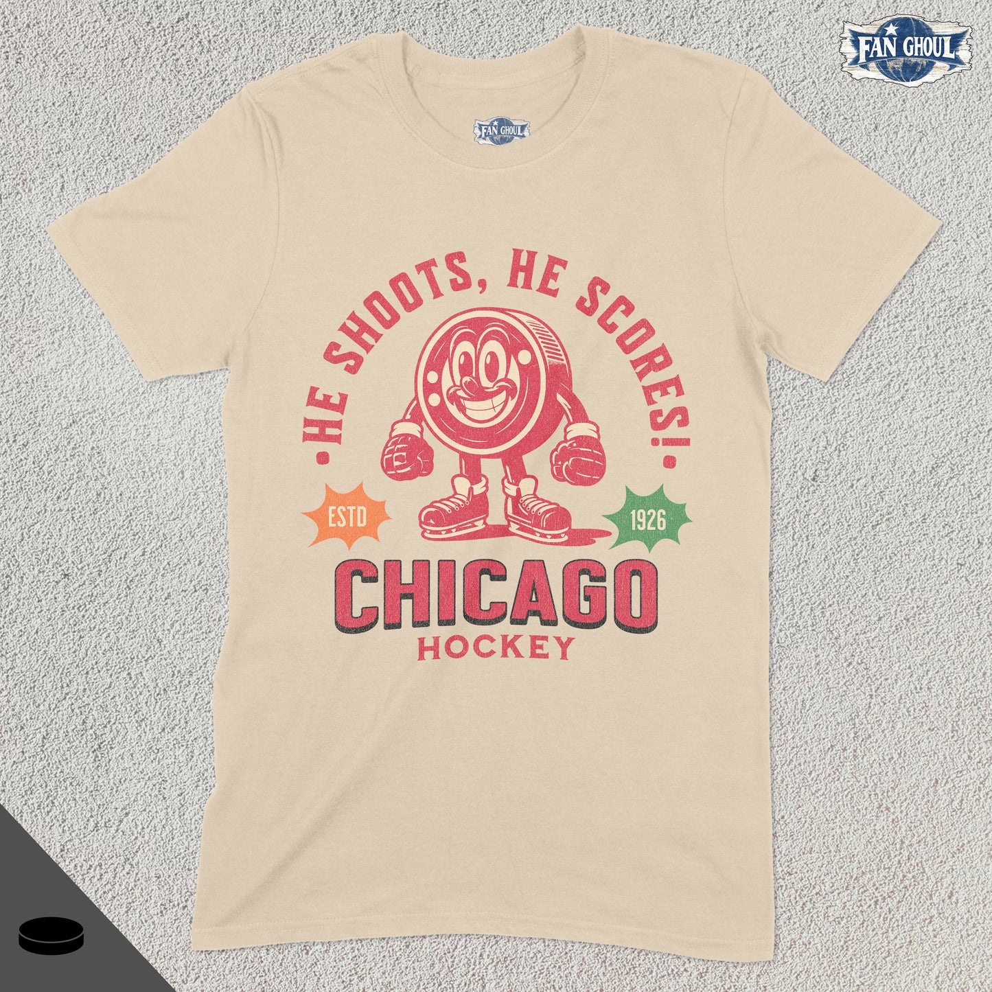 Chicago Hockey Retro Shirt