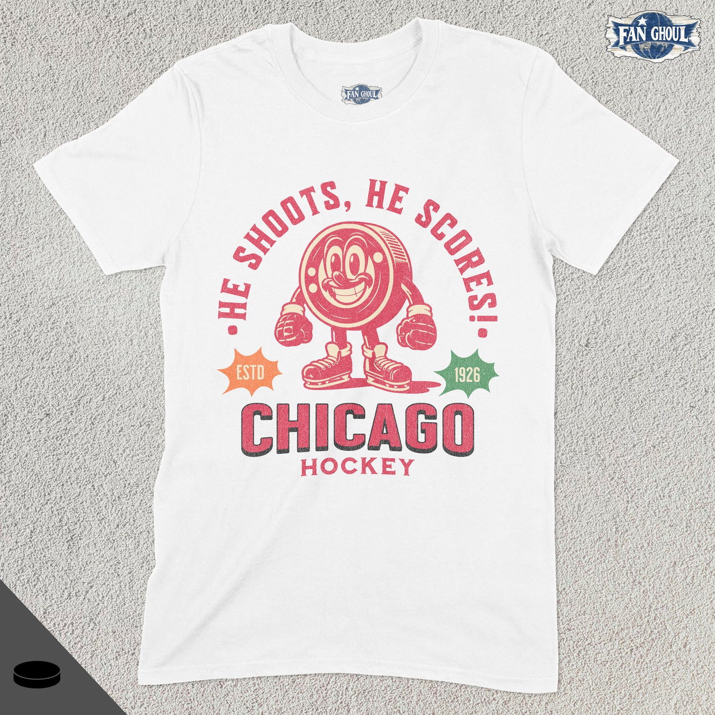Chicago Hockey Retro Shirt