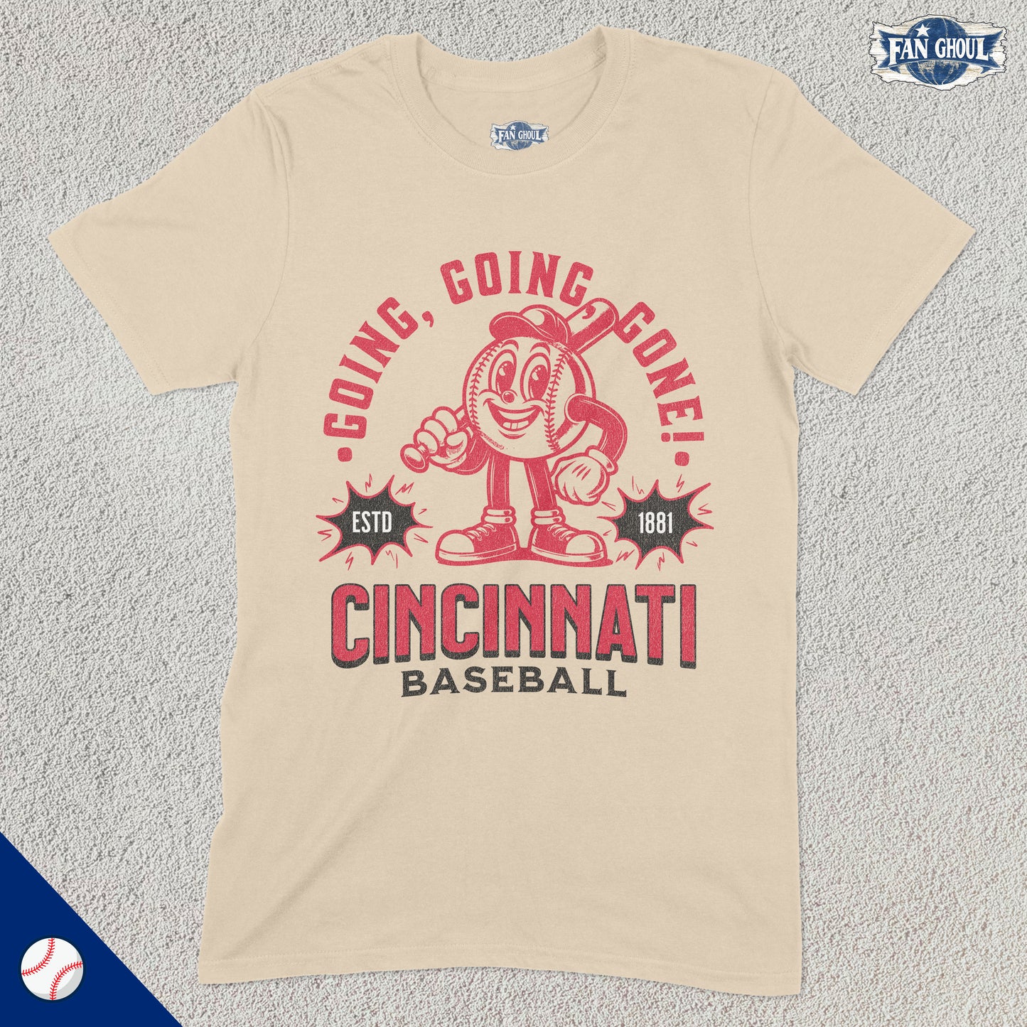 Cincinnati Baseball Retro Shirt
