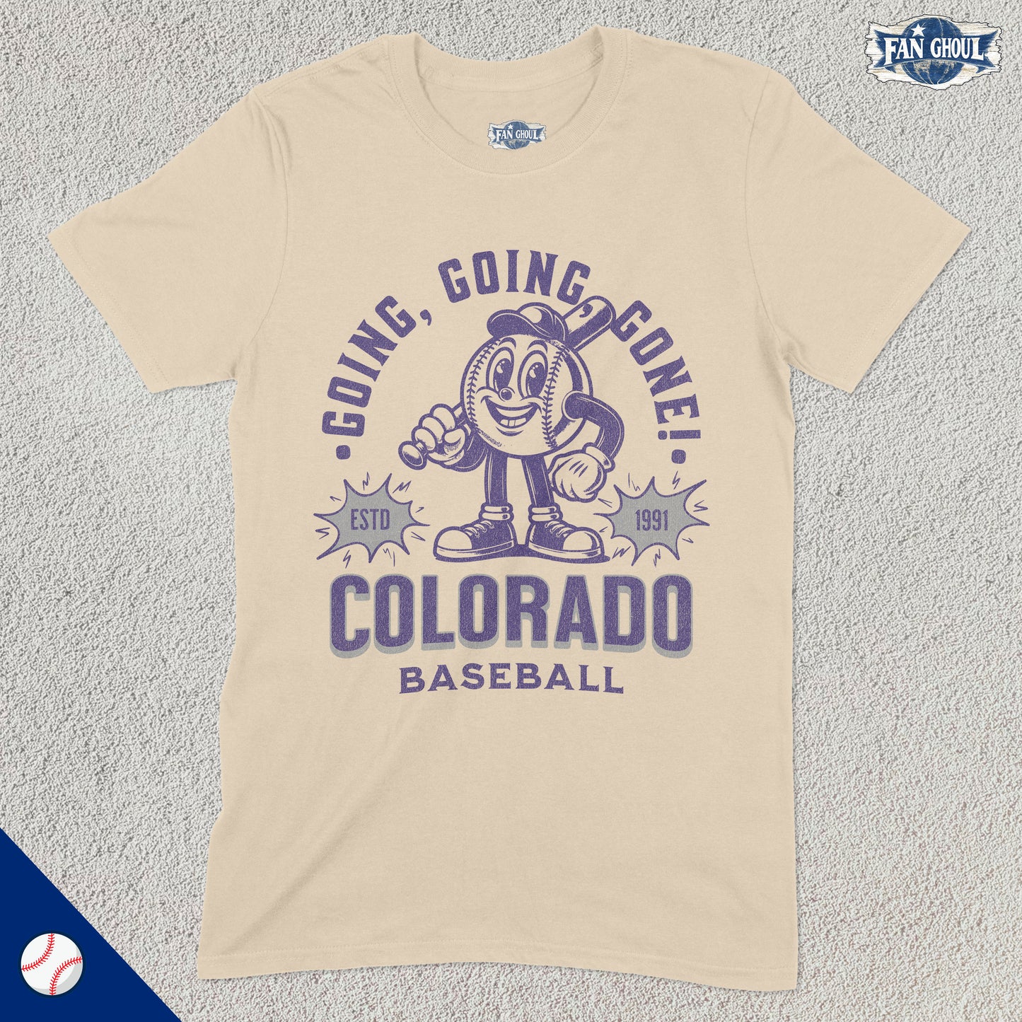 Colorado Baseball Retro Shirt