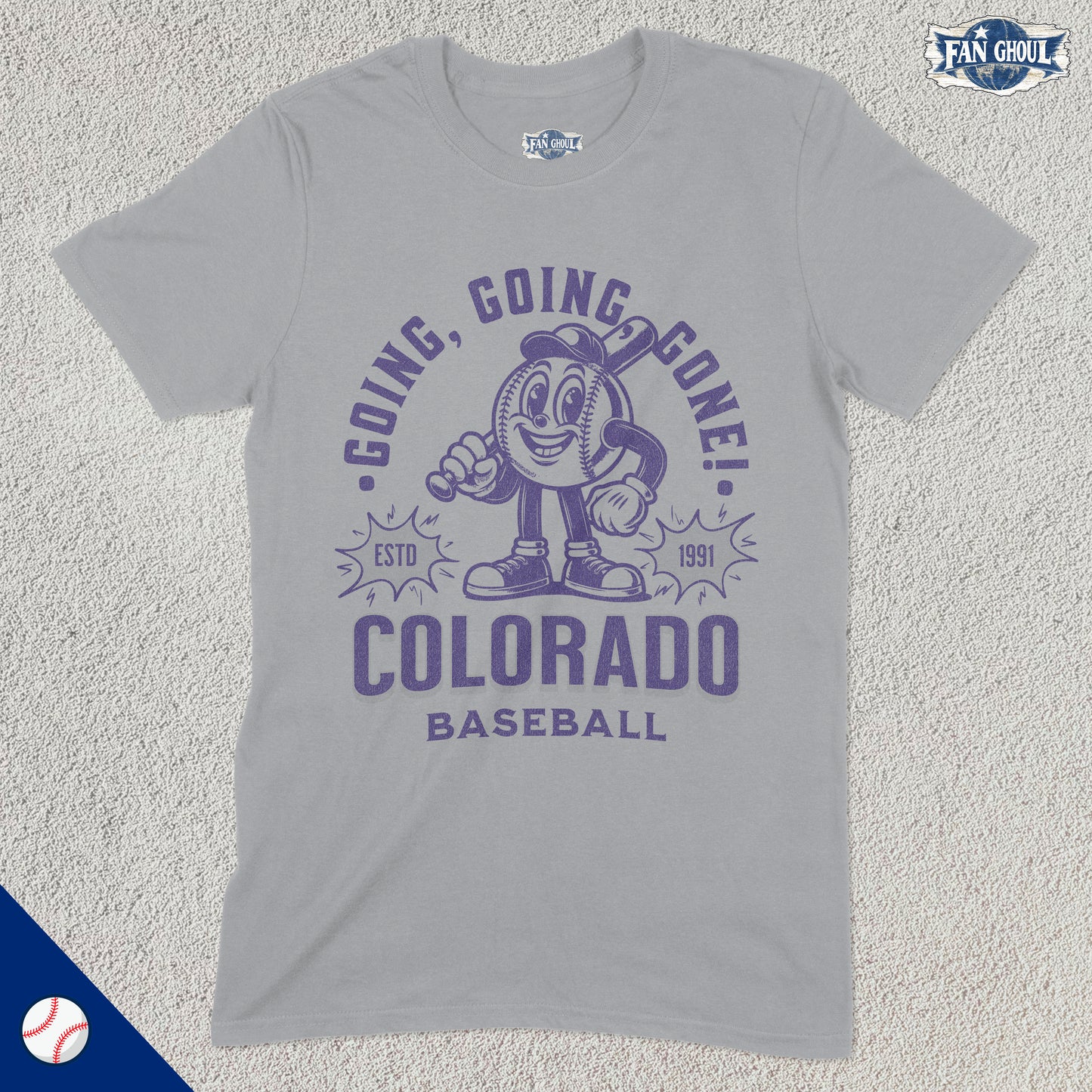 Colorado Baseball Retro Shirt