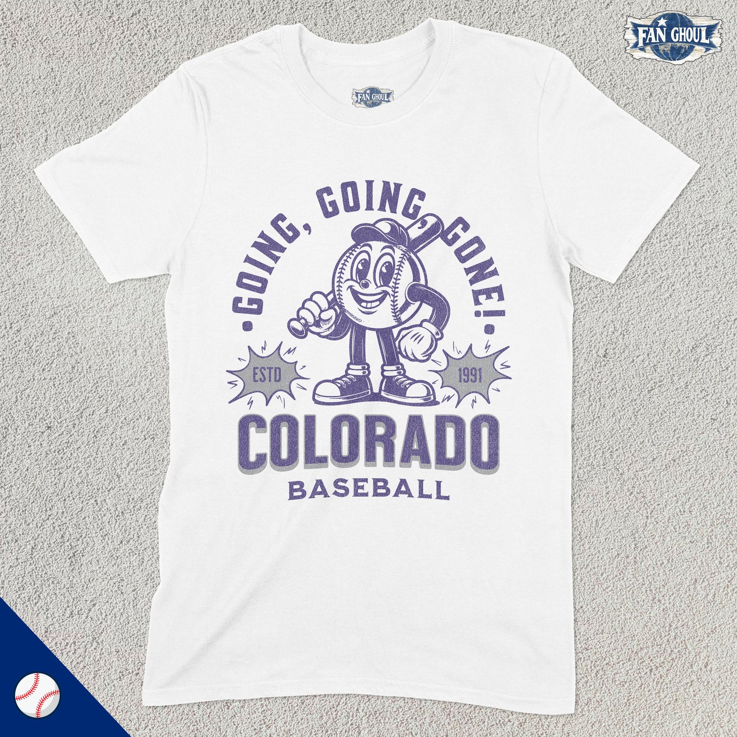 Colorado Baseball Retro Shirt
