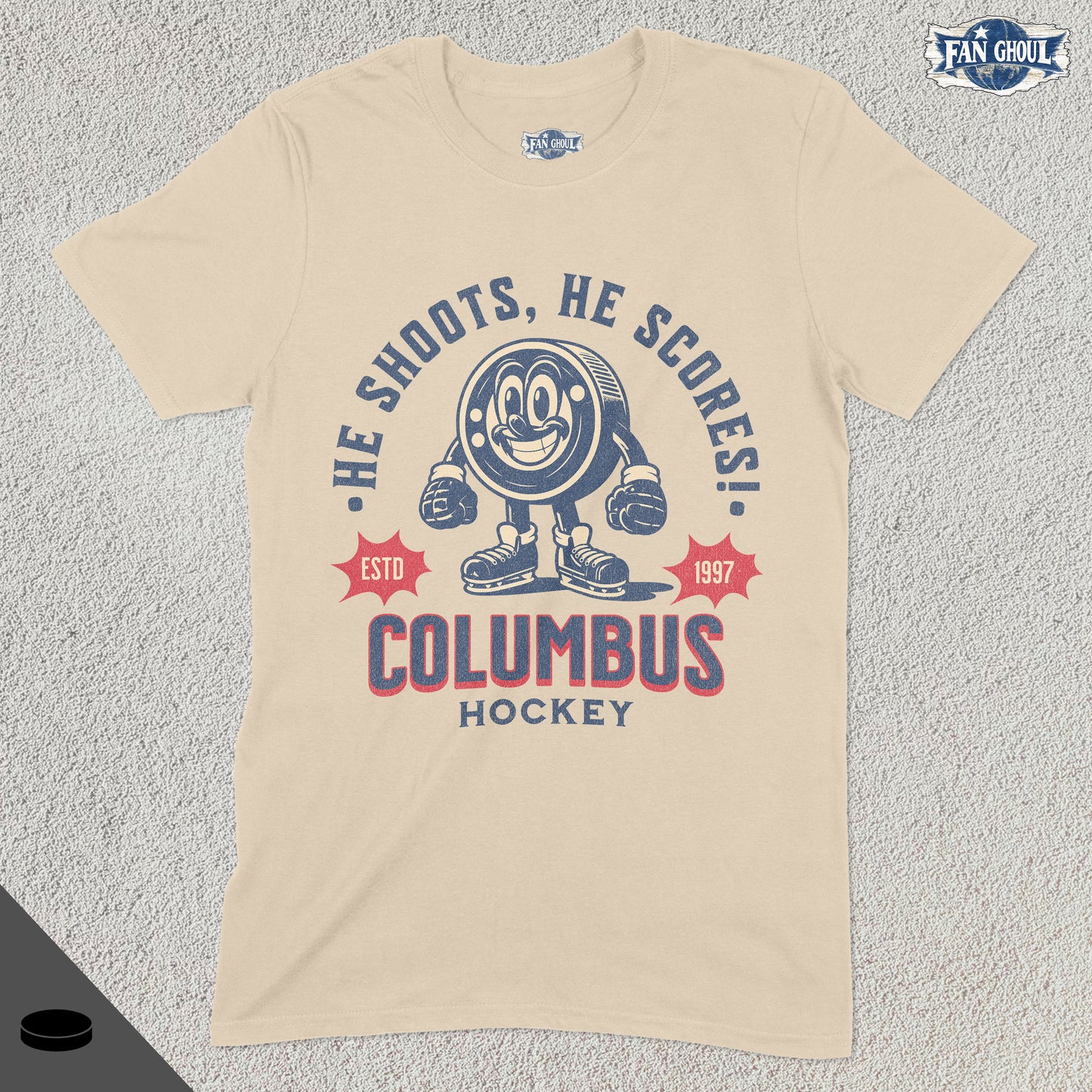 Columbus Hockey Retro Shirt