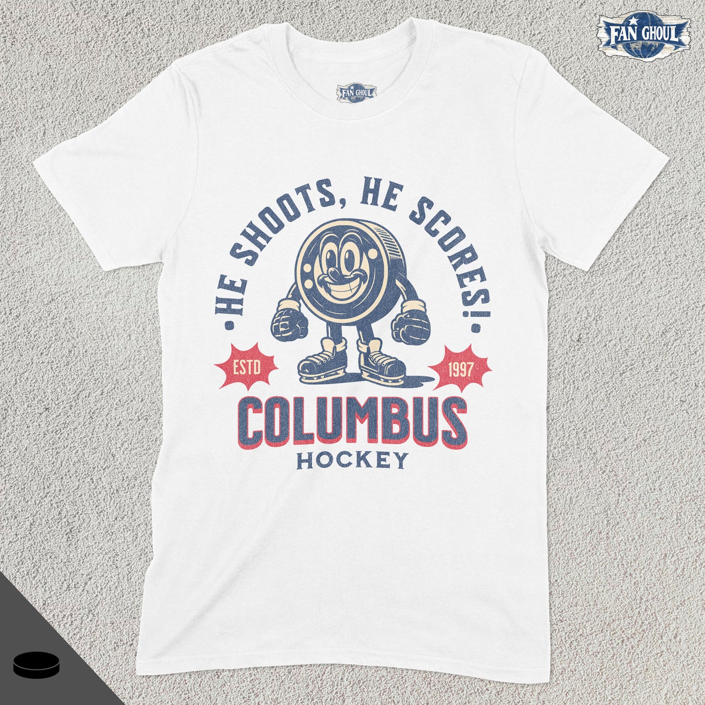 Columbus Hockey Retro Shirt