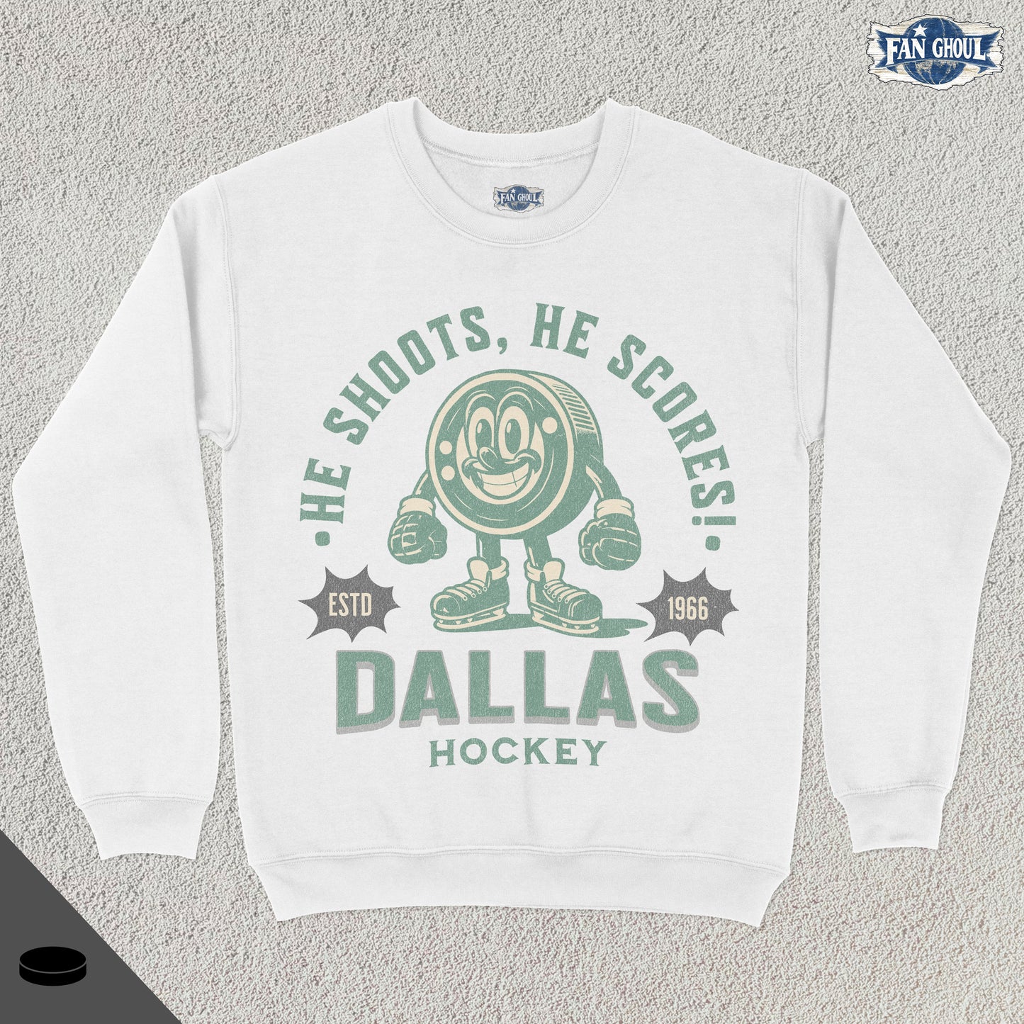 Dallas Hockey Retro Crewneck