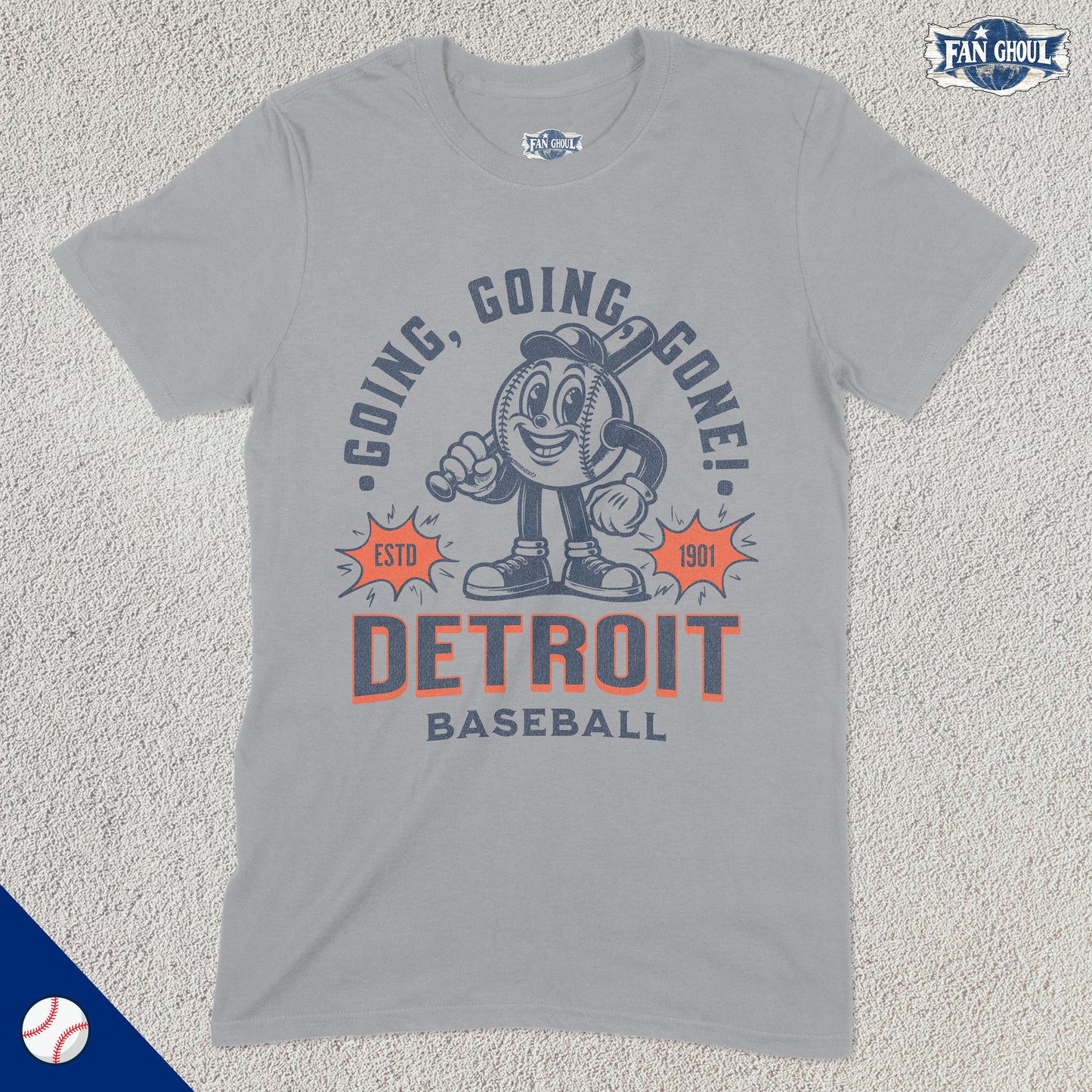 Detroit Baseball Retro Shirt