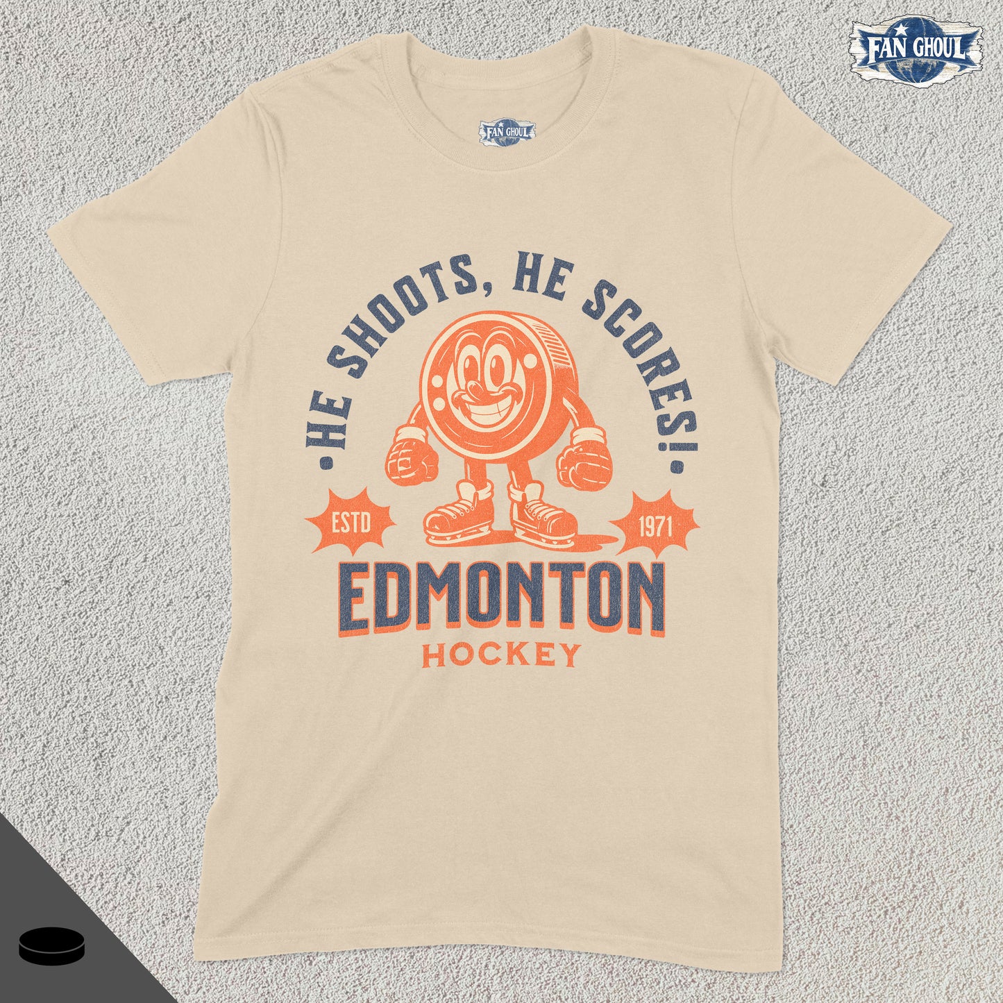 Edmonton Hockey Retro Shirt