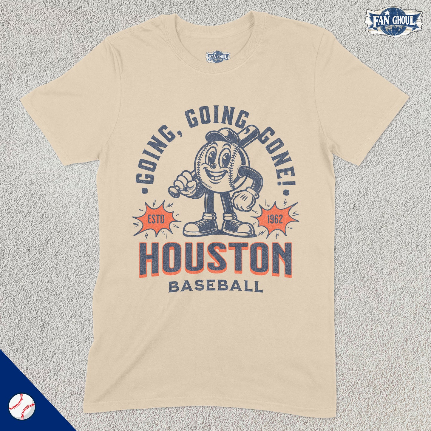 Houston Baseball Retro Shirt
