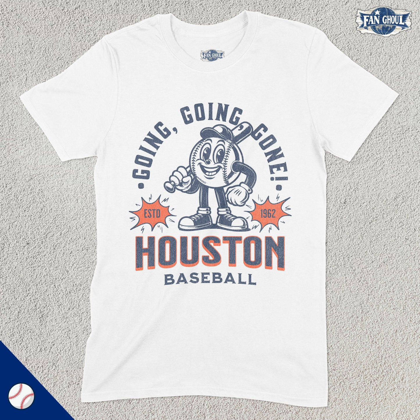 Houston Baseball Retro Shirt